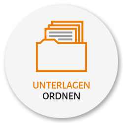 Fahrrad-Unfall.net - Unterlagen ordnen 